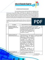 Informe Mesa de nEGOCIACION PDF
