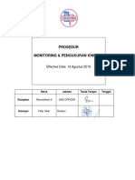 MONITORING KINERJA