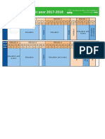 Calendar Academic Year 2017-2018