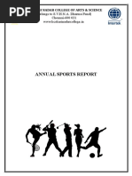 Annual Sports Report