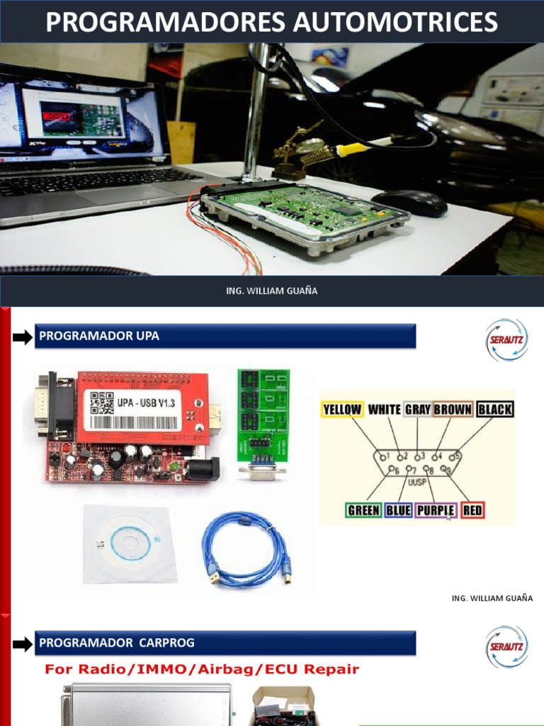 Programadores Automotrices y Equipos | PDF | Tecnologías automotrices ...