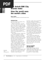 Download Anholt City Brands Index How the World Sees the Worlds Cities by Grace Yang SN44409962 doc pdf