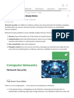 Network Security on Study Notes