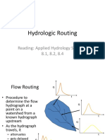 Hydrologic Routing