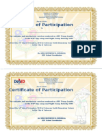 BSP Certificate 2015