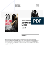 Vinai 20melodicballadlicks Lick2 Tab PDF