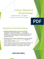 Pelecehan Seksual &amp Pemerkosaan