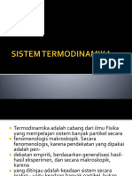 Sistem Termodinamika