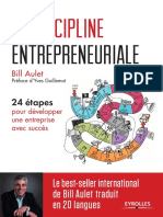 Aulet, Bill - La Discipline Entrepreneuriale - 24 Étapes Pour Développer Une Entreprise Avec Succès-Eyrolles (2019) PDF