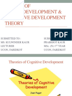 Theory of Moral Development & Cognitive Development Theory