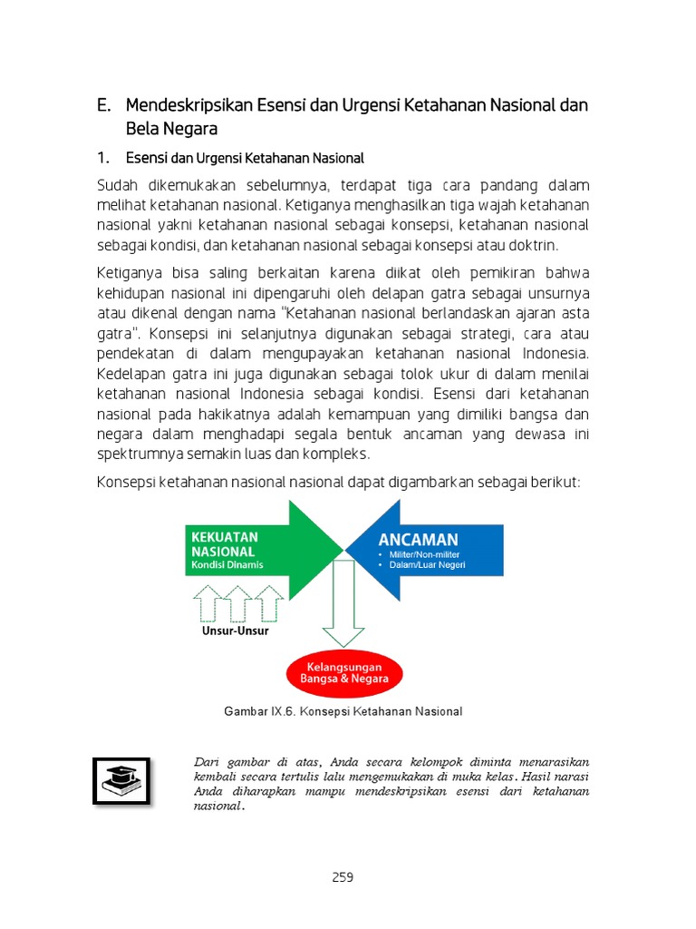 Pertemuan 11 Mendeskripsikan Esensi Dan Urgensi Ketahanan Nasional Dan Bela Negara