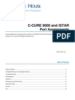 CCURE v2.60 iSTAR Ports - 8200 1413 01 - A0