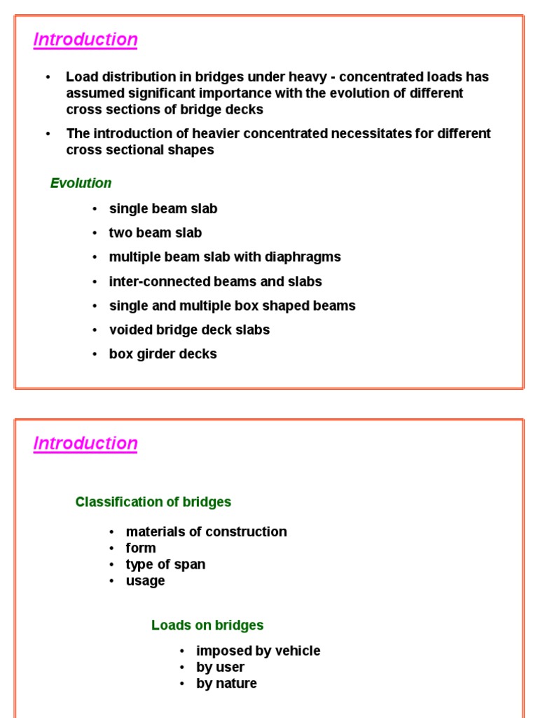 Load Distribution Methods in Bridge Design | PDF | Bridge | Force