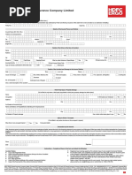 Motor Claim Form