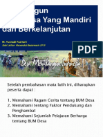 Membangun BUMdes yg mandiri & berkelanjutan