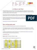 20 Jazz Guitar Scales & When To Use Them