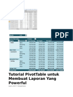 Tutorial PivotTable