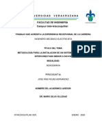Metodología para La Instalacion de Un Sistema Fotovoltaico Interconectado Menor A 500 KW PDF