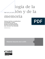 Intro - Psicología de La Atención y La Memoria