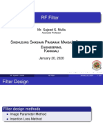 RF Filter Design PPT