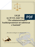 Lidhja e Ligjit NR 10112 Per Administrimin e Bashkepronesise Ne Ndertesat e Banimit