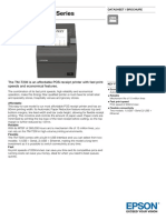 Epson TM T20II Series Datasheet PDF