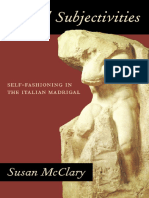 Susan McClary Modal Subjectivities Self Fashioning in The Italian Madrigal University of California Press 2004 PDF