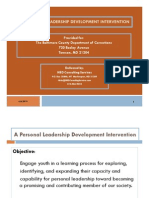 HRDCS-BCDC-Personal Leadership Development Intervention 6-6-10