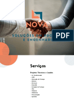 Nova soluções em projetos e engenharia