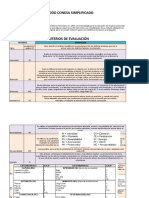 Matriz Método Conessa