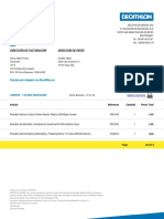 Resumen pedido Decathlon