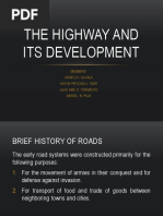 The Highway and Its Development