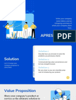 Blue and White Illustrative Technology Startup Sales Presentation PDF