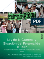 Ley de La Carrera y Situación de La PNP - Feris PDF