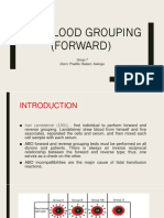 ABO Blood Typing Methods