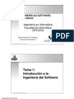 Tema1 (INTRODUCCION A LA INGENEIRIA DE SW) PDF