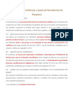 Fase de Conciliación y Arbitraje