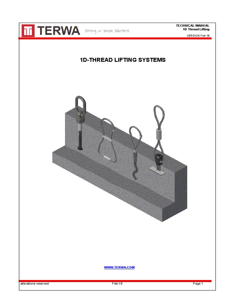Lifting Hook Arrangements PDF Anchor Concrete