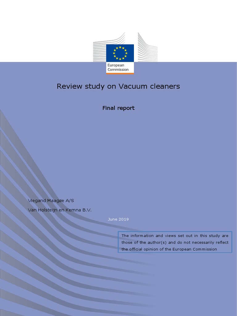 Vacuum Cleaner Review - Final Report PDF | PDF | Vacuum Cleaner | Life ...
