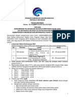 Pengumuman Pelaksanaan Seleksi Kompetensi Dasar (SKD) Dalam Rangka Seleksi Calon Pegawai Negeri Sipil Kementerian Komunikasi Dan Informatika Tahun Anggaran 2019