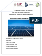 Simulación Sistema FTV 230kW