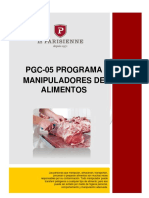 PGC-05 Programa Manipulador de Alimentos