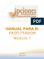 Manual para El Facilitador Modulo 1