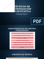 Técnicas de Invstg Cuantitativa