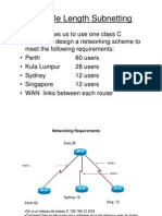 Ccna 3 Module 1-Exercice de VLSM