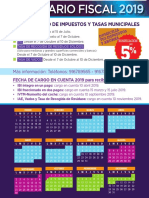 Calendario fiscal 2019 Torrejón