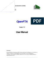 OpenFTA Manual v1
