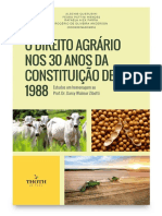 O Direito Agrario Nos Trinta Anos Da Con PDF