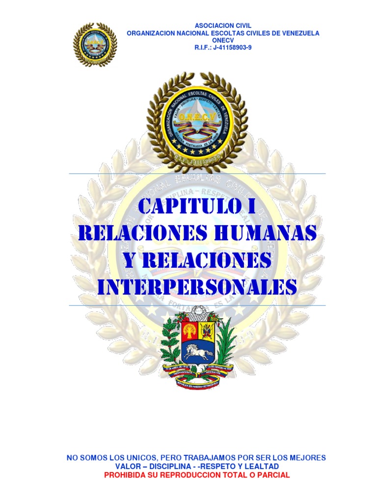 Relaciones Humanas en ONECV | PDF | Tolerancia | Lealtad
