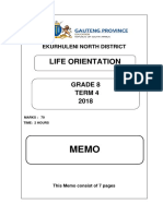 LO Grade 8 Memo Nov 2018